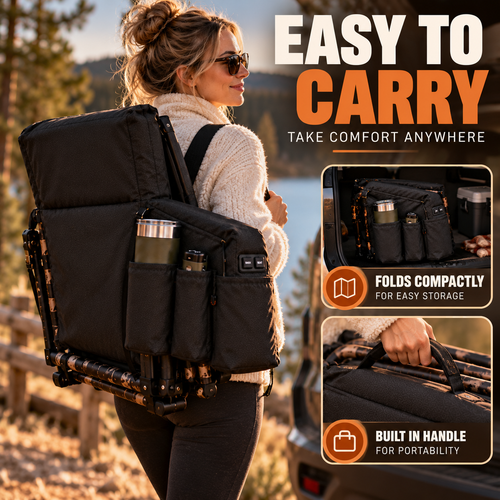 Toasty Tush™ Portable Heated Seat